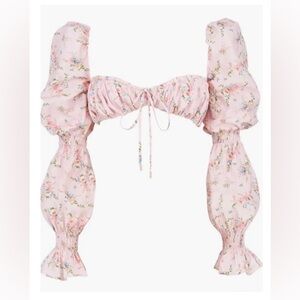 House of CB Henrietta Shirred Bralette Top